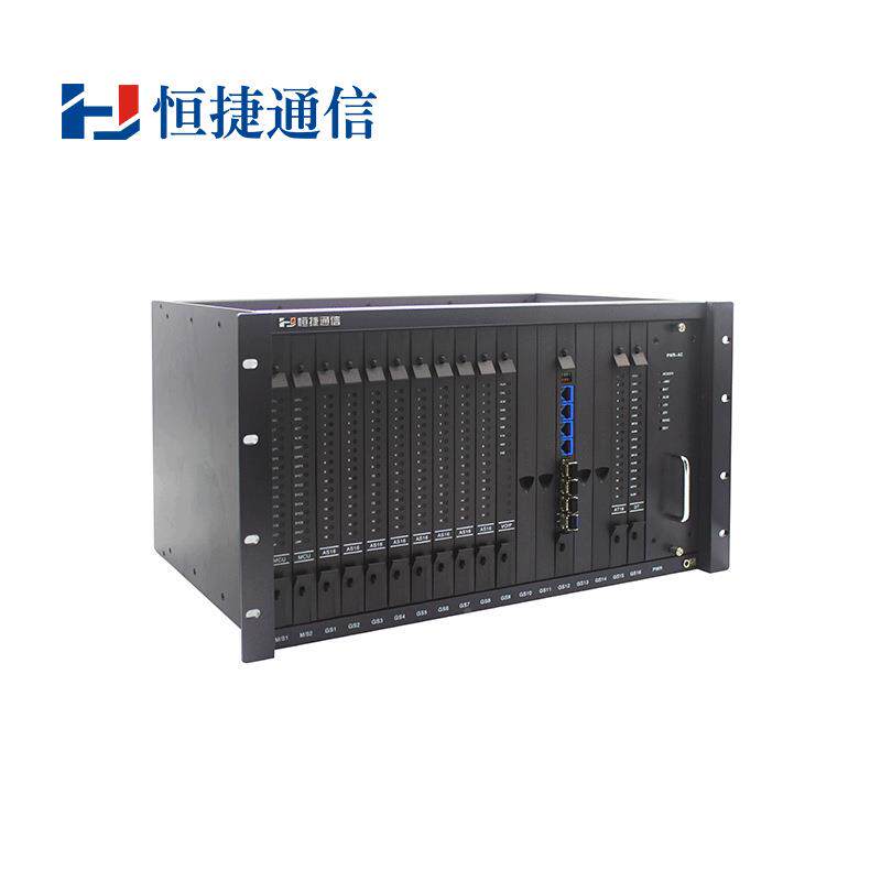 捷通信恒数字程控电话交换机HJ-E800BHJ-E8500B16进28中继出接口
