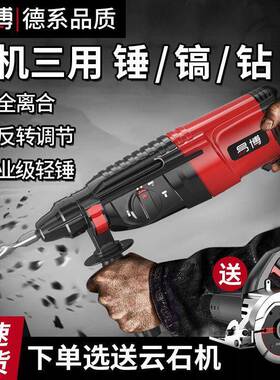 轻型锤土电锤电镐TQM电三用小型钻冲击钻大功率工业级钻墙混凝轻