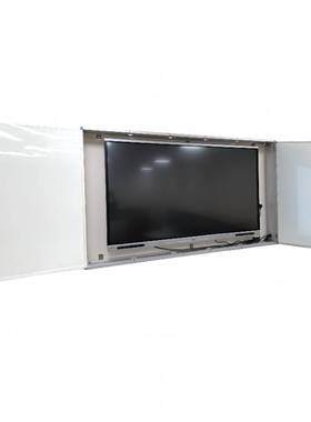 两折叠双开白板 学校一体机白板黑板绿板教室挂式90度180折叠白板