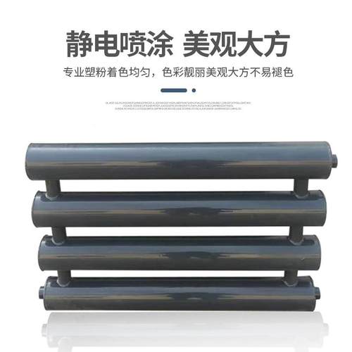 钢制无缝焊接菜翅片暖管散热器工业车间气片螺旋翅蔬片大棚d89换