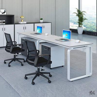 中介公桌房公产财室双人桌组务合员工位174办格子间律师事务所办