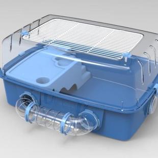 carno卡仓鼠金丝明熊透丝景观笼诺隧道配跑轮水壶轨道套HHH餐铁笼