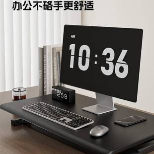 站立式办公桌可升降工作台电脑桌台式笔记本桌面家用折叠支架