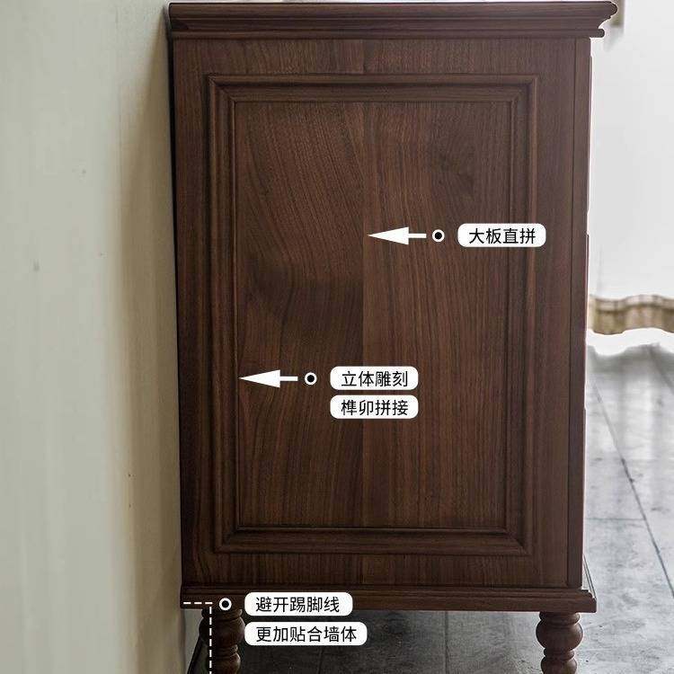 黑胡桃木美式五斗柜全实木复古七斗收纳柜中古卧室床尾柜客厅玄关,玩具/童车/益智/积木/模型,垂直悬浮玩具,淘宝优惠券,粉丝福利购,淘宝优惠卷