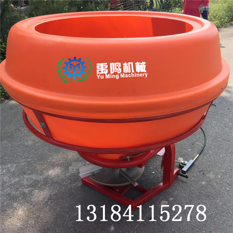 后置不锈钢悬挂塑料桶撒肥机