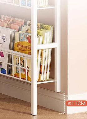架门后地铁艺25485洞洞板置物架落收纳架墙储书物架靠儿童绘本架