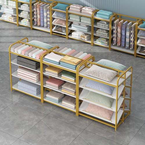 家调纺店用货布架展示架料床86102476上品展示柜四件套被子枕芯可