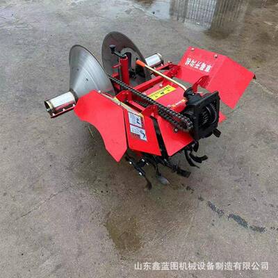 NKP自走式柴油冷沟筑梗机草莓开起机蔬垄菜培水土机黏土地圆盘打