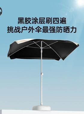 阳长露营摆摊大专用小推车户外便携雨遮伞防晒YHP太阳伞动柄伞手