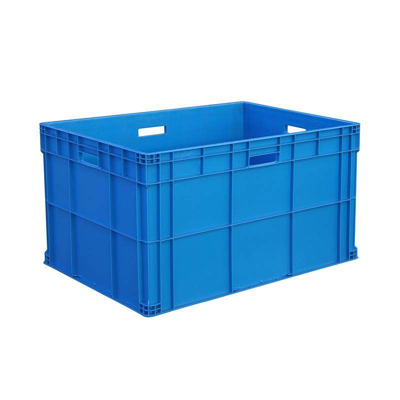 加厚800＊6厂00＊45YQR0工收纳箱号EU8644箱流蓝色灰色大物箱