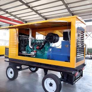 柴发电机组外BC 200GF施工移动备用电源户潍柴200KW拖油车柴油电