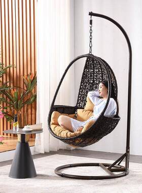 JT8L18#春户外吊篮吊椅藤椅单人庭鸟巢墅秋千LJT818#成人室内阳台