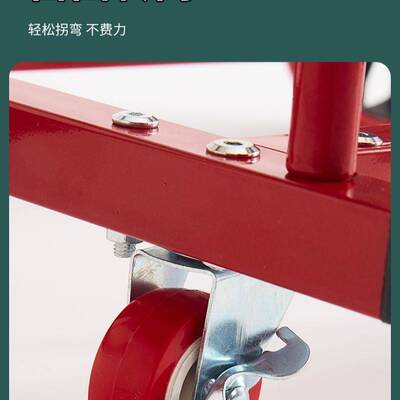 车倒泔水手推车四轮拉车拉倒桶装水车倒垃圾车水车双桶农村机油桶