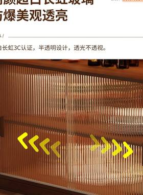 复风伸缩吧XPT台桌边柜一体家用客厅玄边关隔断小户型靠墙古沙餐