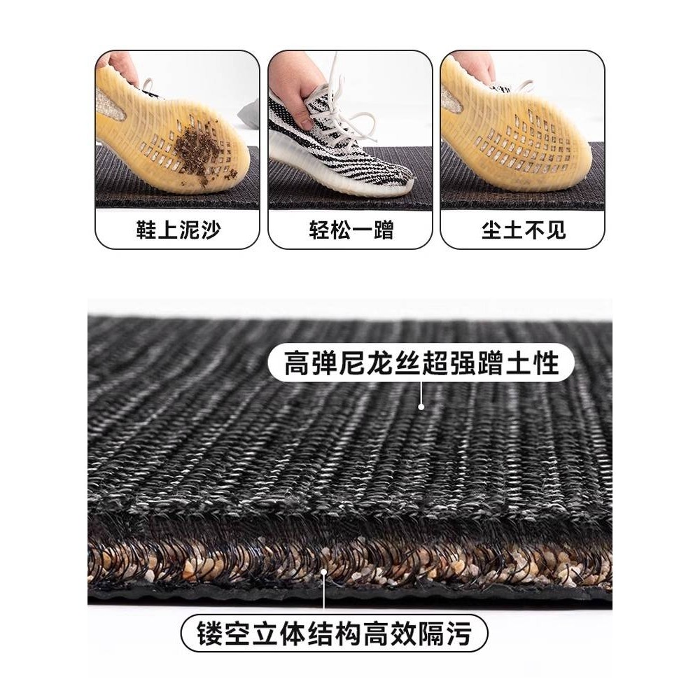 ?红色入户地垫防滑门垫家用进门脚垫2026新款门口垫子蹭土不显脏