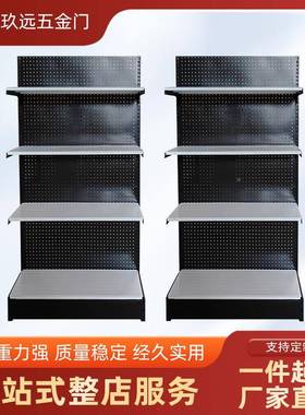 30宽黑架色超市小货QMD直间挂钩展示架便利店潮玩店播物架商置用