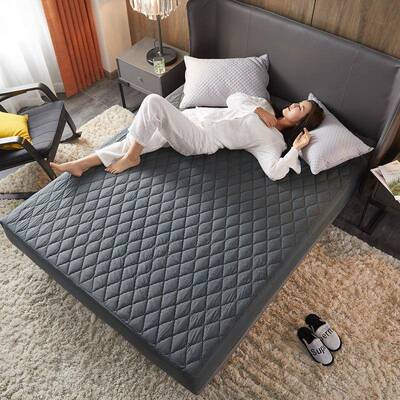 亚逊夹棉防水床笠床004010套席梦思垫床套罩床垫马保护罩床床笠式