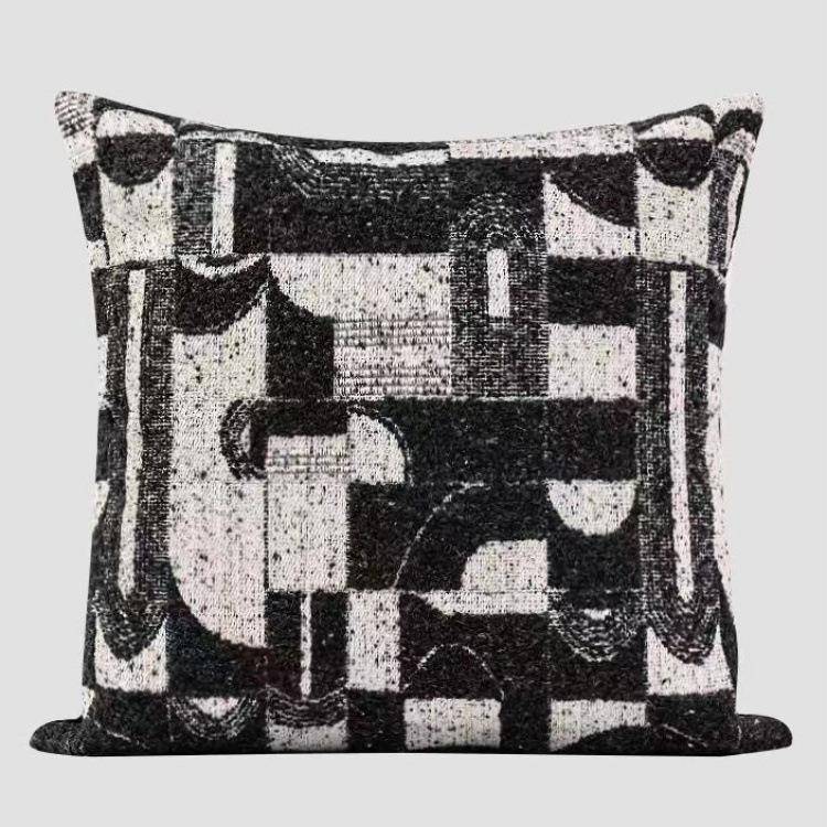 轻奢简腰约现代CWL抱靠枕沙发客厅靠垫方枕样间酒板店抱枕包枕