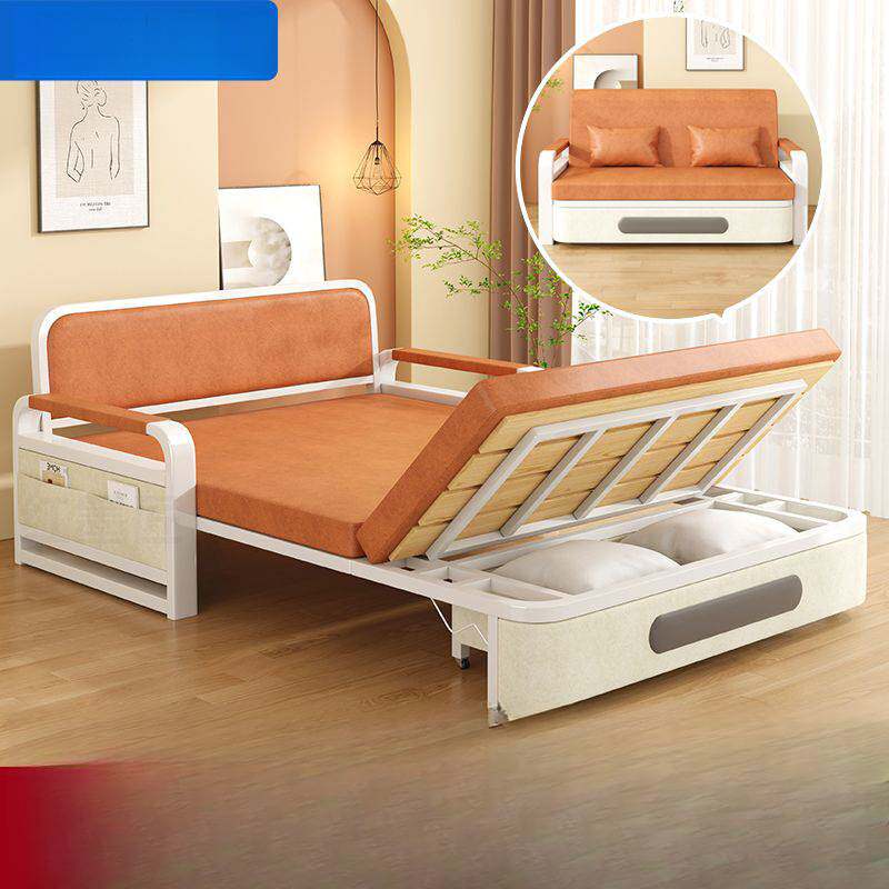 1米2的折叠沙发床折叠可伸缩一体小户型两用阳台单人多功能新款客