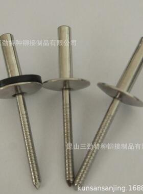 密不锈钢闭铆钉304不锈钢封式封抽芯铆钉全316ZSJL闭防水封封闭铆