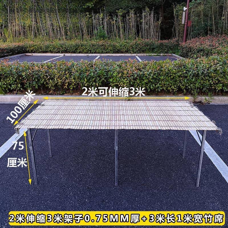 摊架子摆货架加厚市出摊折叠桌子缩地1摆摊多功能夜直角伸货架