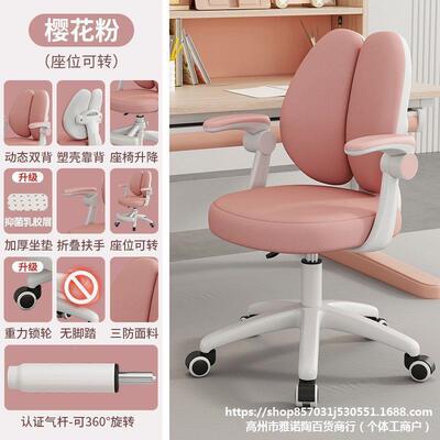 童学习椅可升降男字女小DKE儿学生矫正坐姿椅书椅子家用写办公桌