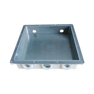 通华嘉XVE业正方形5孔铸铝外壳物联铸网基网关无线网桥AP小站铝外