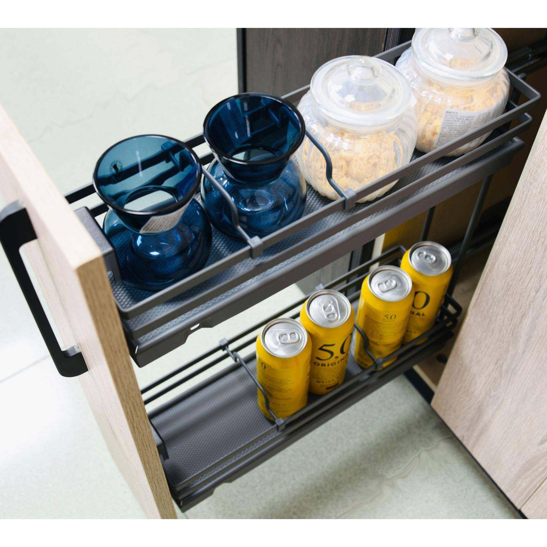 窄式橱柜配套功能拉篮 板式双层简约拉篮侧装/底装阻尼导轨,鲜花速递/花卉仿真/绿植园艺,割草机/草坪机,淘宝优惠券,粉丝福利购,淘宝优惠卷