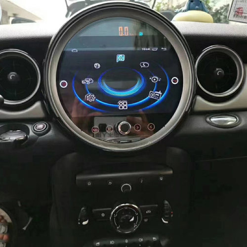 适用于宝马MINI安卓智能导航9寸一体屏高通八核4+64G谷歌carplay