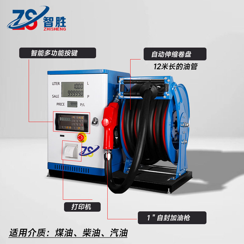 智胜外贸大流量车载加油机12v220v24V柴油防爆汽油小型设备全自动,五金/工具,电泵,淘宝优惠券,粉丝福利购,淘宝优惠卷