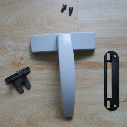 欧式 铝合金 断桥铝 内开内倒窗把手 叉子 碳钢插片 加厚各色执手