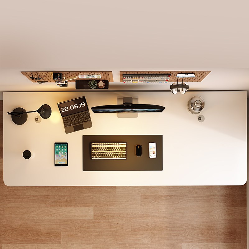 人电脑桌书桌台式家用学生学习桌简约现代办公桌卧室电竞长桌子