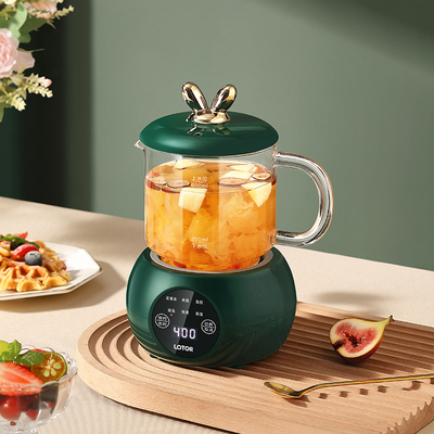 小浣熊养生壶一人小型迷你多功能养生杯办公室煮茶壶器电炖杯家用