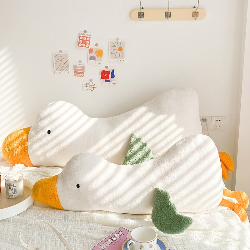 可爱床头靠垫女生睡觉抱枕卧室床上超软靠枕少女心大靠背垫可拆洗