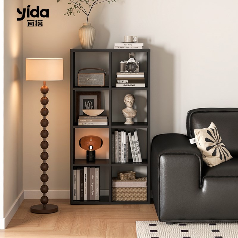 宜搭家居铁艺卡莱克沙发边柜客厅2025新款侧边柜沙发旁落地置物柜