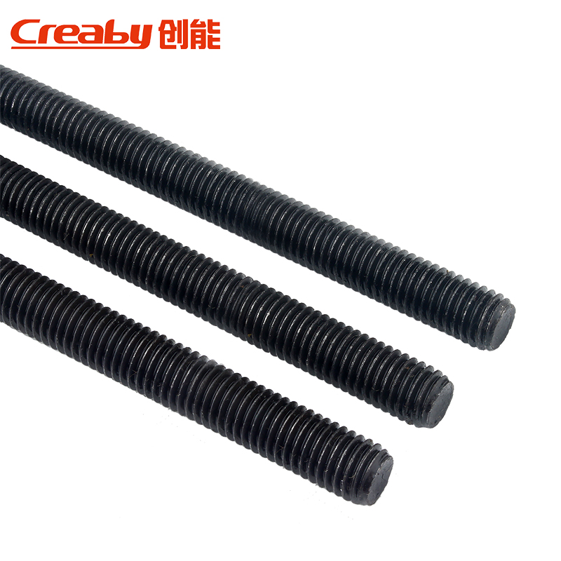 铁黑8.8级细牙/反牙牙条丝杆1米 全牙螺纹杆螺丝杆M8M10MM1M1