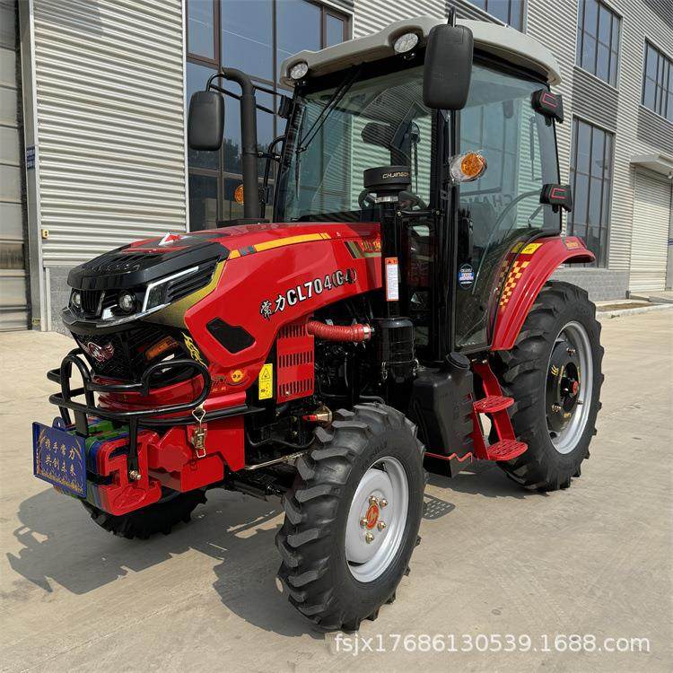 四驱拖拉机704四缸70马力可搭配旋耕机液压翻转犁农用拖拉机