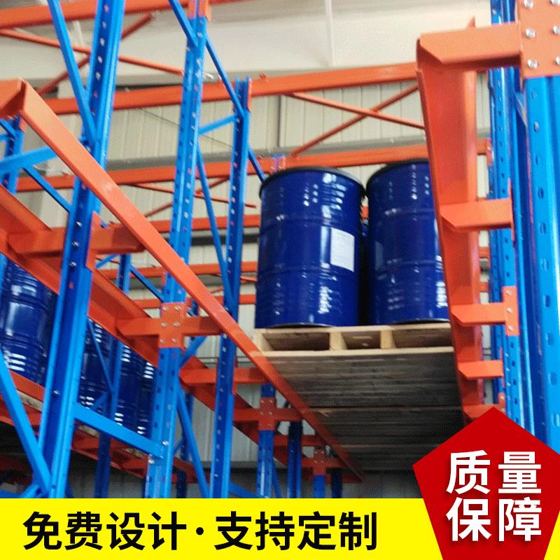 优惠供应浙江杭州密集储存的贯通式货架免费仓库测量设计方案