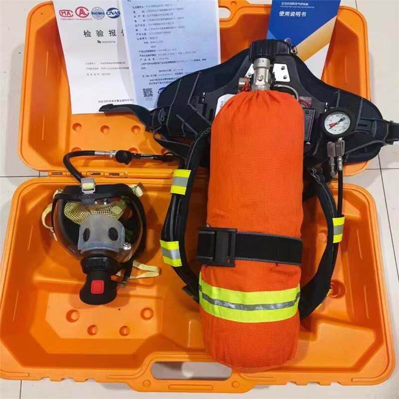 RHZkF6.8/C正压式空气呼吸器 3C款正压式空气呼吸器6.8L碳纤维瓶