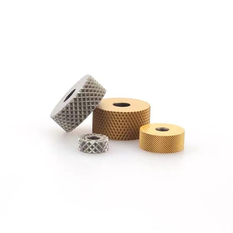 高硬度车床单轮网纹滚花刀凹轮压花轮30度5度齿距0.5 0.8 网纹格