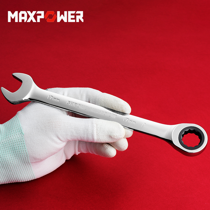 迈泊快速扳手头梅花开口两用72齿棘轮扳手工具8/10//1/17mm