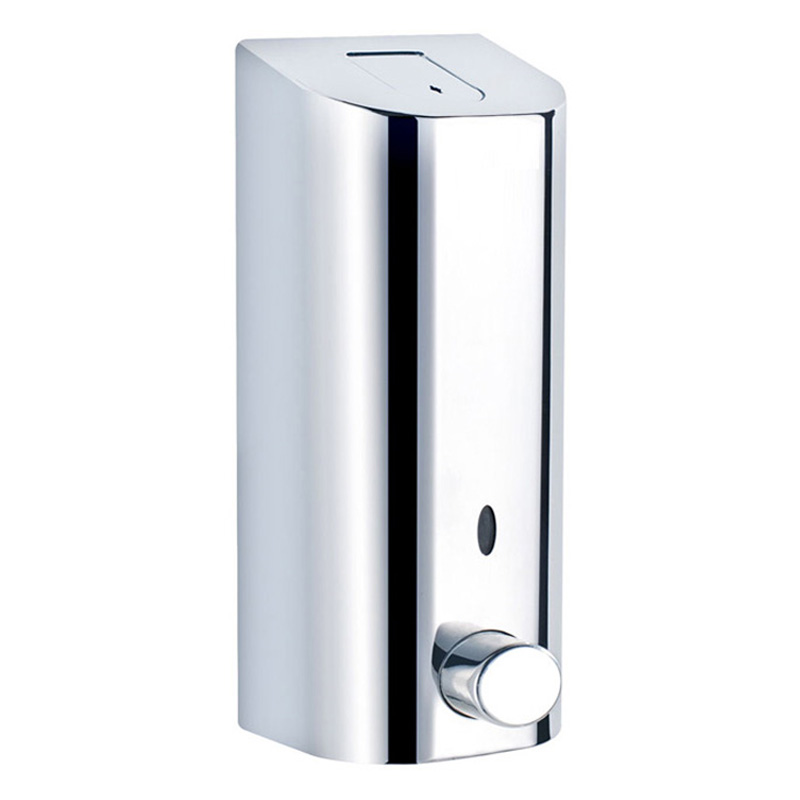 30不锈钢皂液器洗手间壁挂式皂液盒卫生间洗发水皂液瓶单头按压