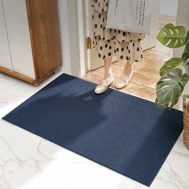 家用简约入户门地垫别墅玄关门口除尘地毯豪宅防卡门防滑垫条纹毯