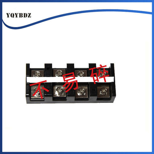 加强铜件TC-6004大电流端子排600A 4节固定接线板 三相四线大电流