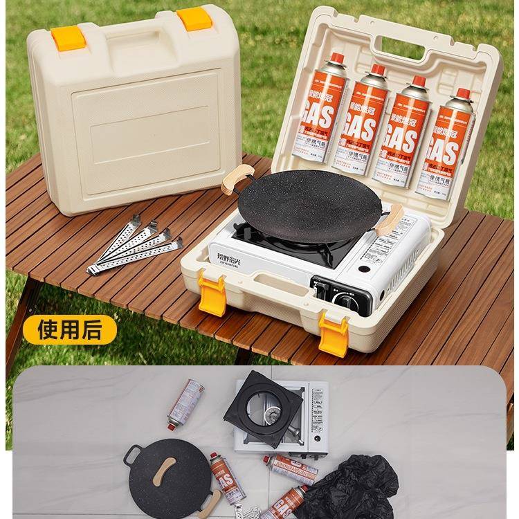 748842卡式炉户外斯便携式炉具炉灶煮茶炉露营外炊具瓦斯卡磁卡野