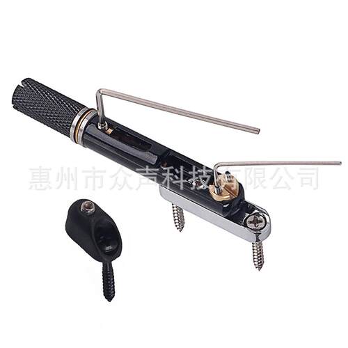 棒弦黑镍支单头贝司低音5琴桥单支圆NAF琴桥