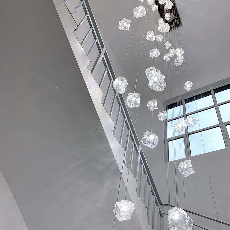 复式楼大吊灯现代轻奢别墅创意客厅灯酒店大堂售楼部loft楼梯吊灯,玩具/童车/益智/积木/模型,垂直悬浮玩具,淘宝优惠券,粉丝福利购,淘宝优惠卷