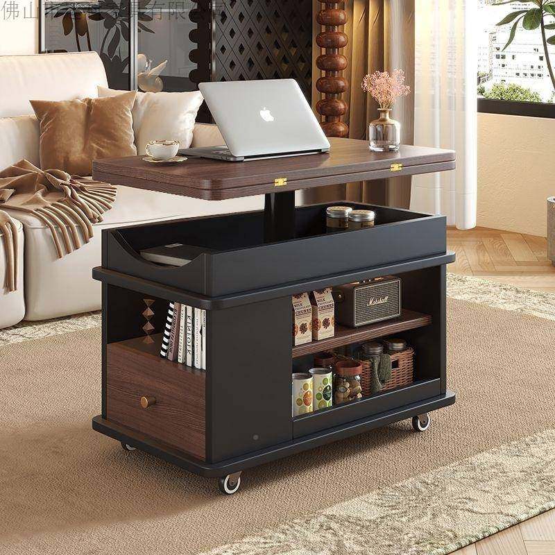 移动客厅升小户型多功无品牌/实能折沙叠发木边柜降茶几小推车家,电子/电工,接线端子,淘宝优惠券,粉丝福利购,淘宝优惠卷