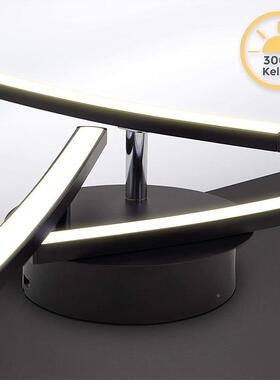 跨现代13847吸简约三明条弧形灯具顶灯灯饰照客厅阳境台家装过道