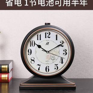 摆钟客厅台式座钟老式家用桌面2025新款钟表摆放台钟时钟摆件